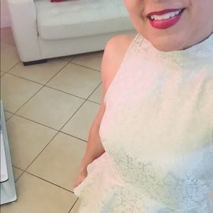 Sophisticated🤍white dress🤍by Pretty Little Thing